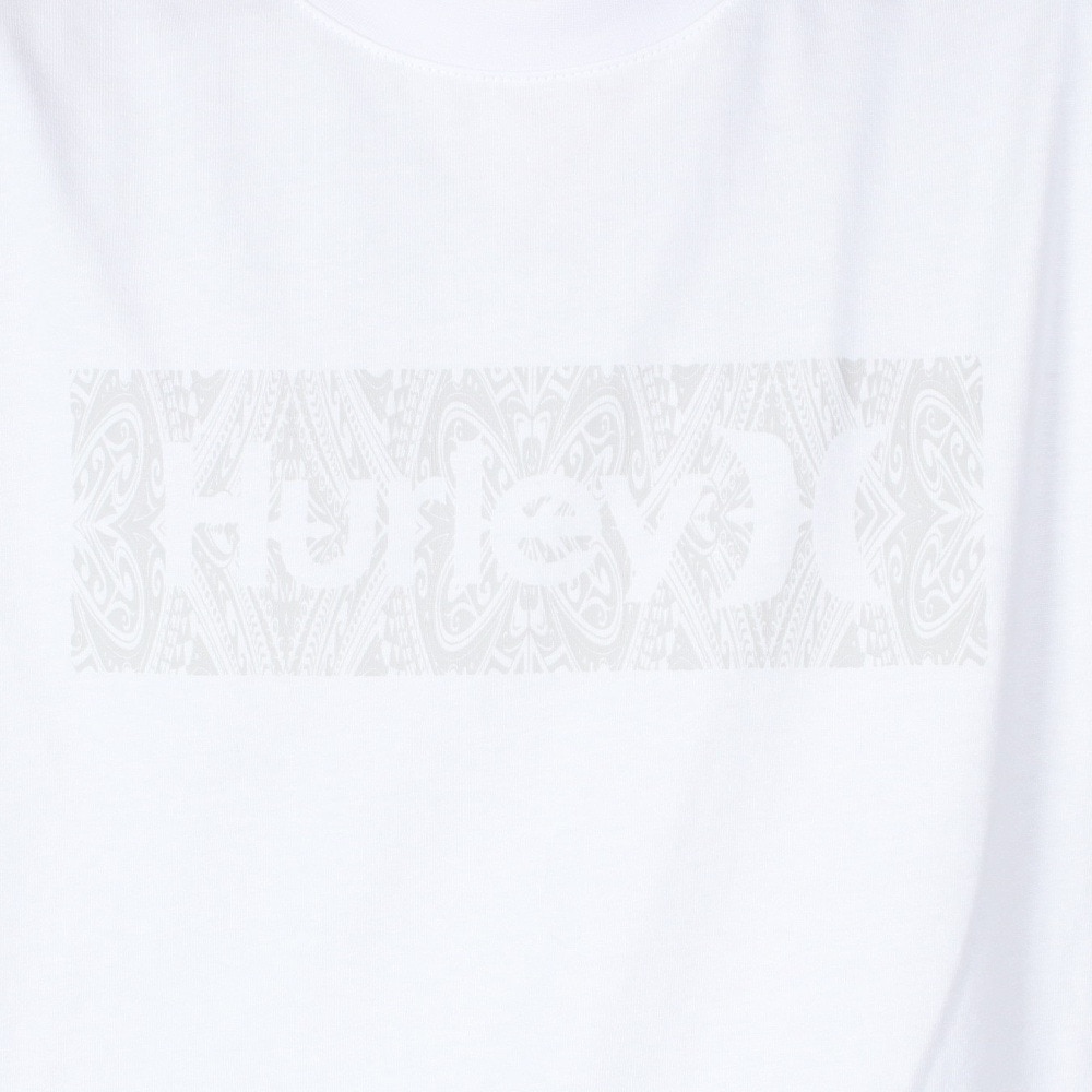 ハーレー（HURLEY）（メンズ）VORTEX ボックス ロゴ ロングスリーブTシャツ 24XBMCLS027-WHT
