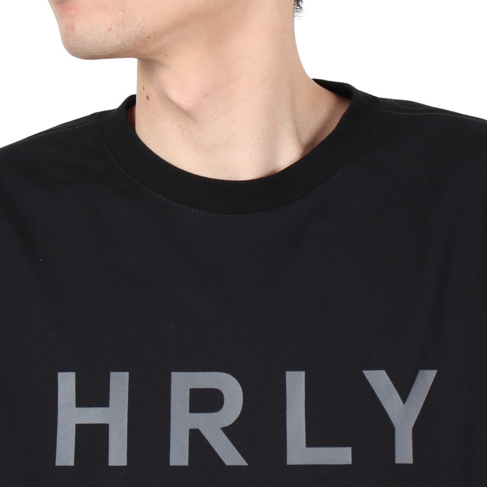 ハーレー（HURLEY）（メンズ）HRLY ロゴ ロングスリーブTシャツ 24XBMCLS028-BLK