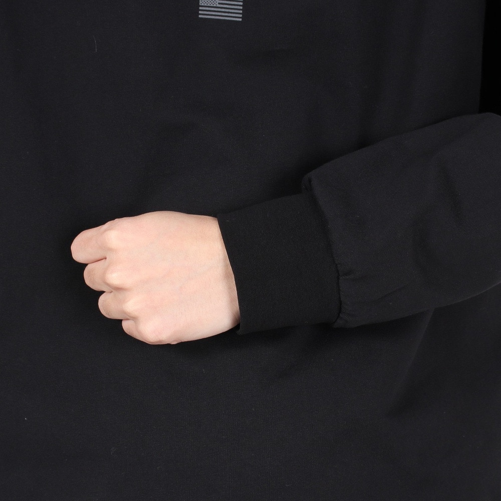ハーレー（HURLEY）（メンズ）HRLY ロゴ ロングスリーブTシャツ 24XBMCLS028-BLK