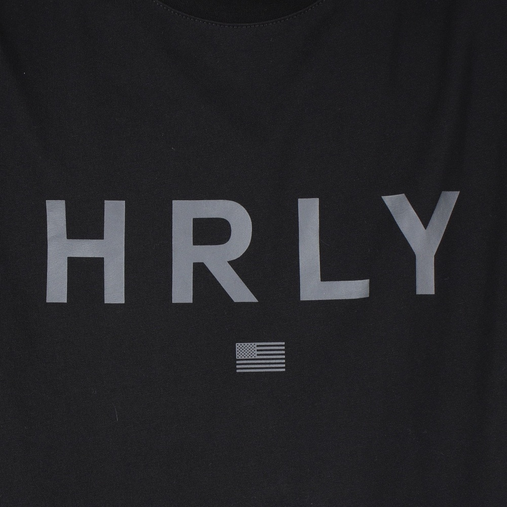 ハーレー（HURLEY）（メンズ）HRLY ロゴ ロングスリーブTシャツ 24XBMCLS028-BLK