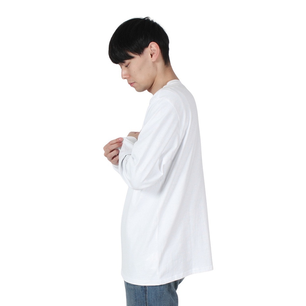 ハーレー（HURLEY）（メンズ）HRLY ロゴ ロングスリーブTシャツ 24XBMCLS028-WHT