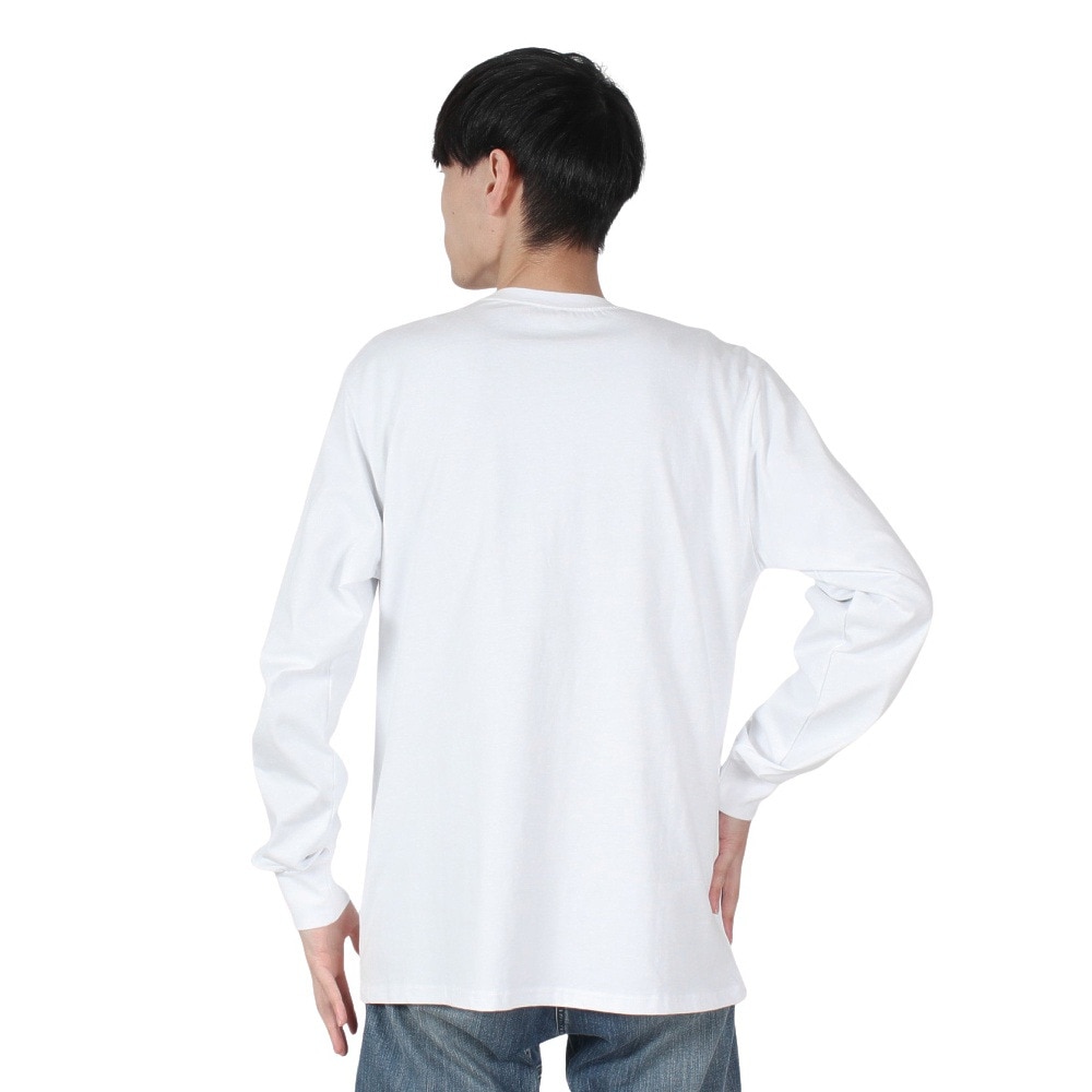 ハーレー（HURLEY）（メンズ）HRLY ロゴ ロングスリーブTシャツ 24XBMCLS028-WHT