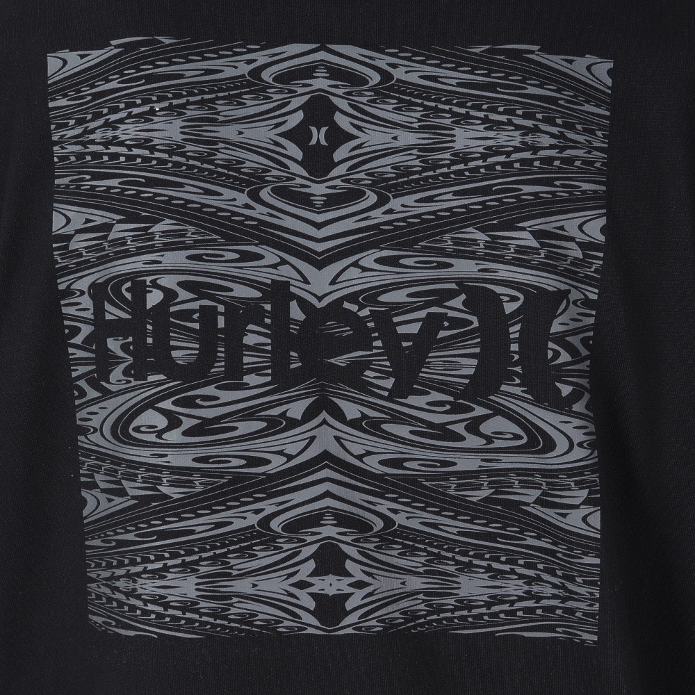ハーレー（HURLEY）（メンズ）スクエア ロゴ ロングスリーブTシャツ 24XBMCLS029-BLK