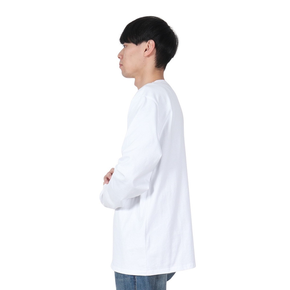 ハーレー（HURLEY）（メンズ）TRIBAL LOGL ロングスリーブTシャツ 24XBMCLS030-WHT