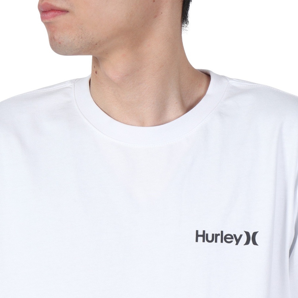ハーレー（HURLEY）（メンズ）TRIBAL LOGL ロングスリーブTシャツ 24XBMCLS030-WHT
