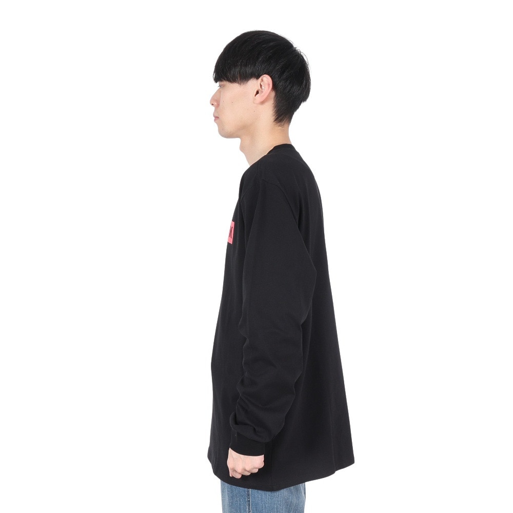ハーレー（HURLEY）（メンズ）TRIBAL LOGL ロングスリーブTシャツ 24XBMCLS031-BLK