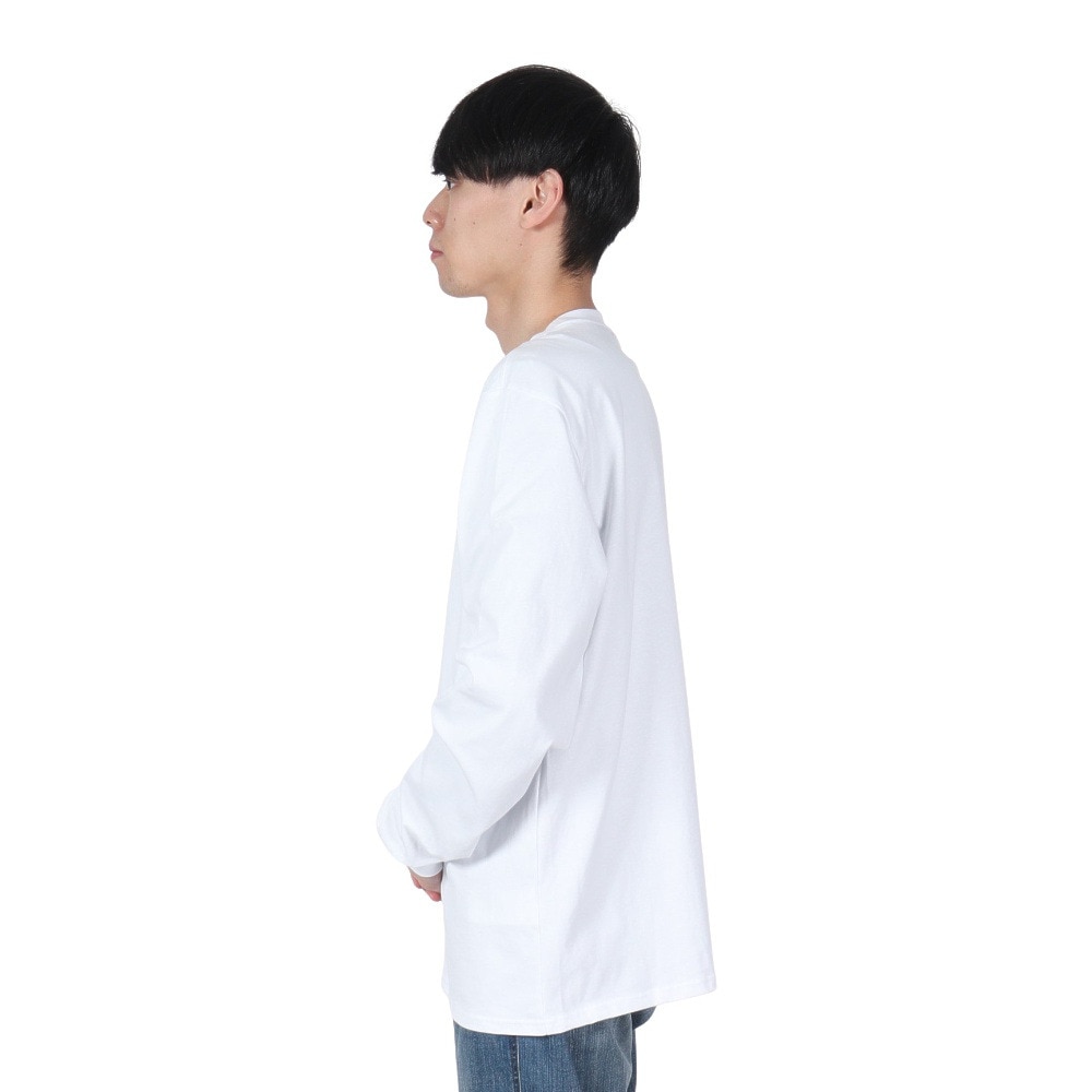 ハーレー（HURLEY）（メンズ）TRIBAL LOGL ロングスリーブTシャツ 24XBMCLS031-WHT