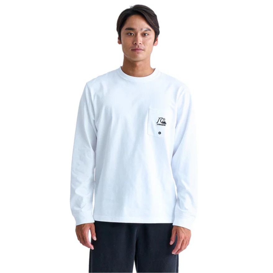 クイックシルバー（Quiksilver）（メンズ）QS HISTORY 長袖 Tシャツ 24FWQLT244033WHT
