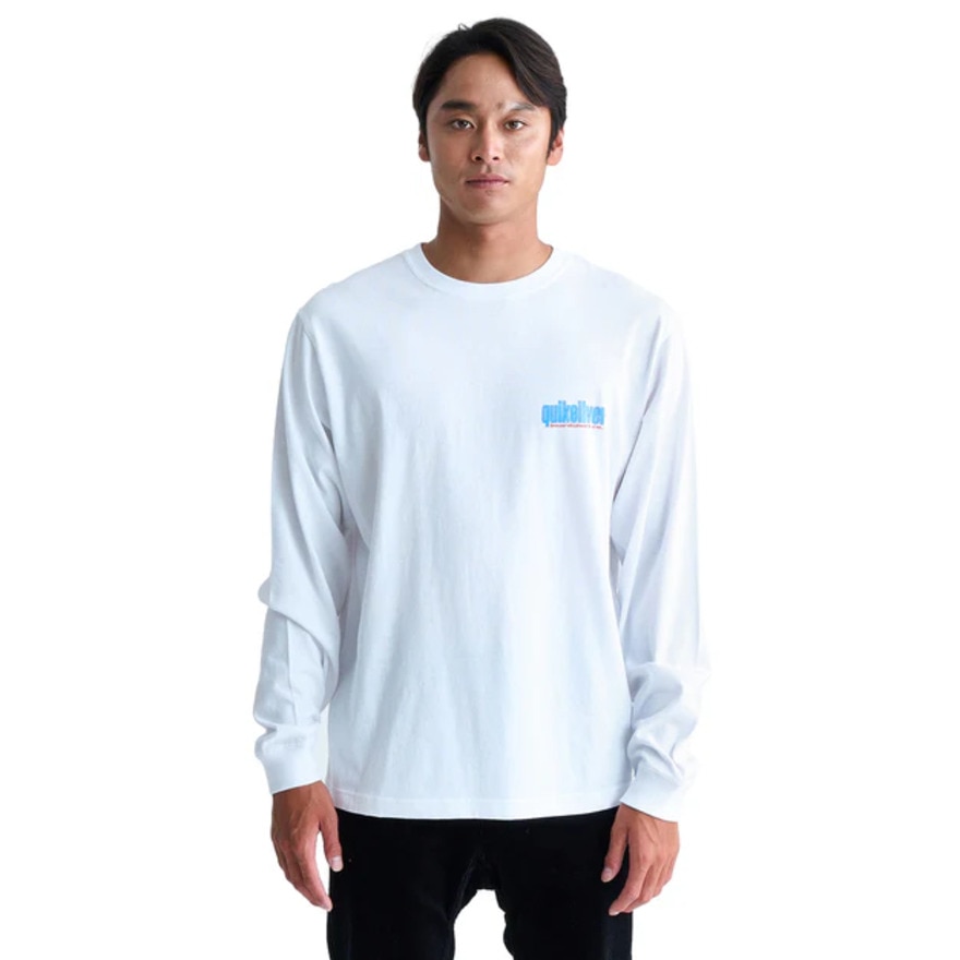 クイックシルバー（Quiksilver）（メンズ）THREE TREE 長袖 Tシャツ 24FWQLT244035WHT