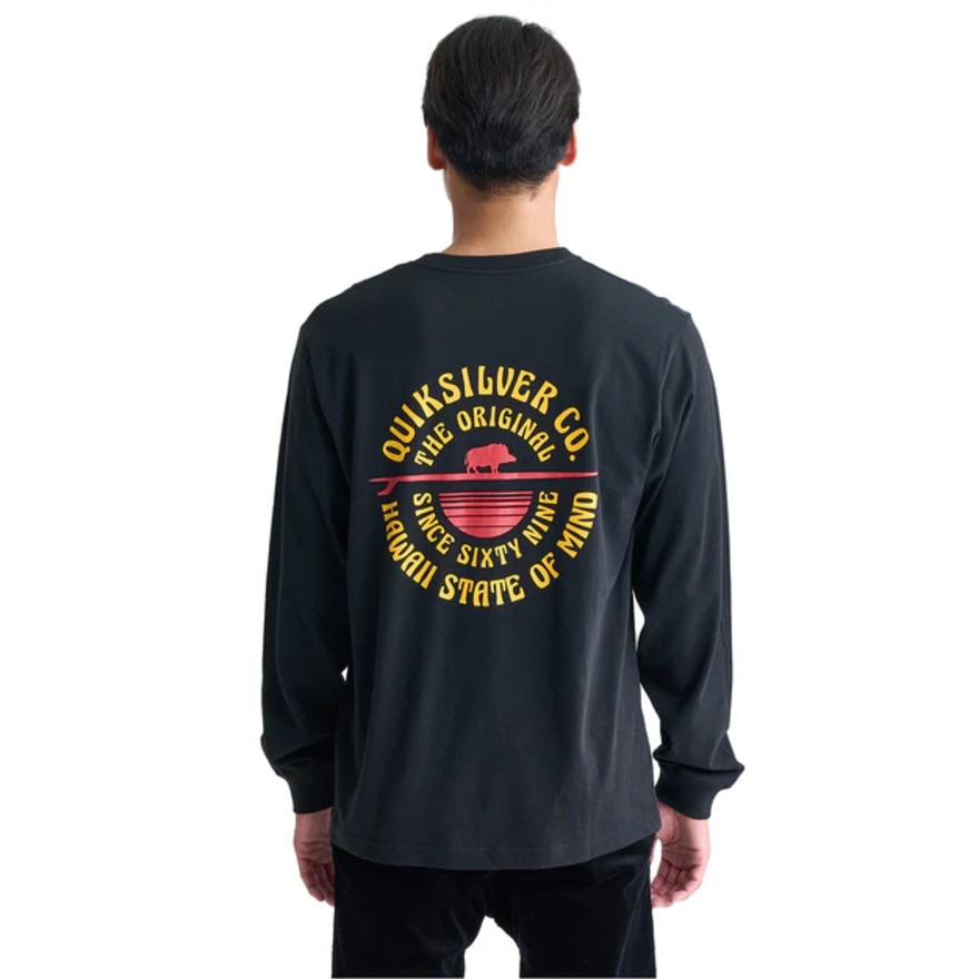 クイックシルバー（Quiksilver）（メンズ）BOARDWALK 長袖 Tシャツ 24FWQLT244037CHC