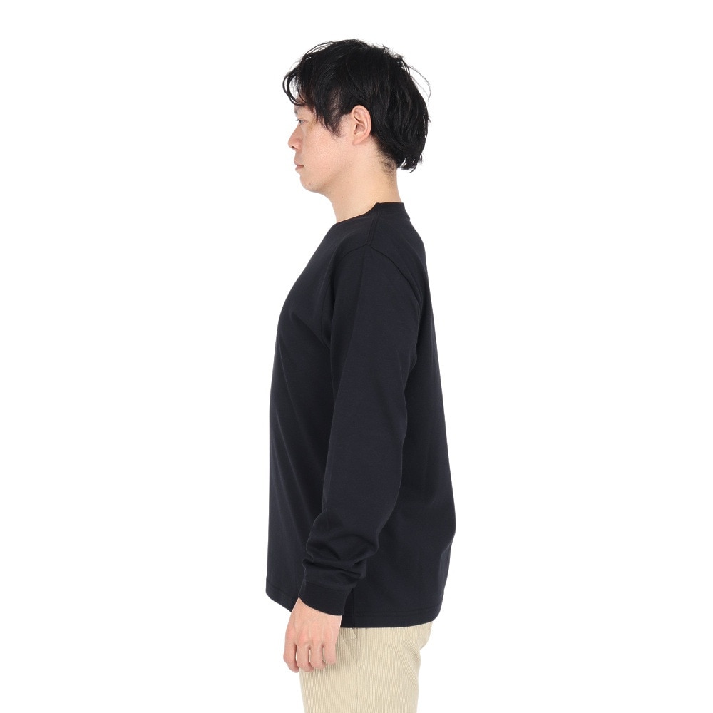 スライド（SLYDE）（メンズ）ロゴ ロングスリーブTシャツ SL24FWM-APP001BLK