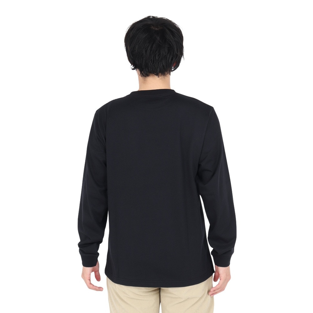 スライド（SLYDE）（メンズ）ロゴ ロングスリーブTシャツ SL24FWM-APP001BLK
