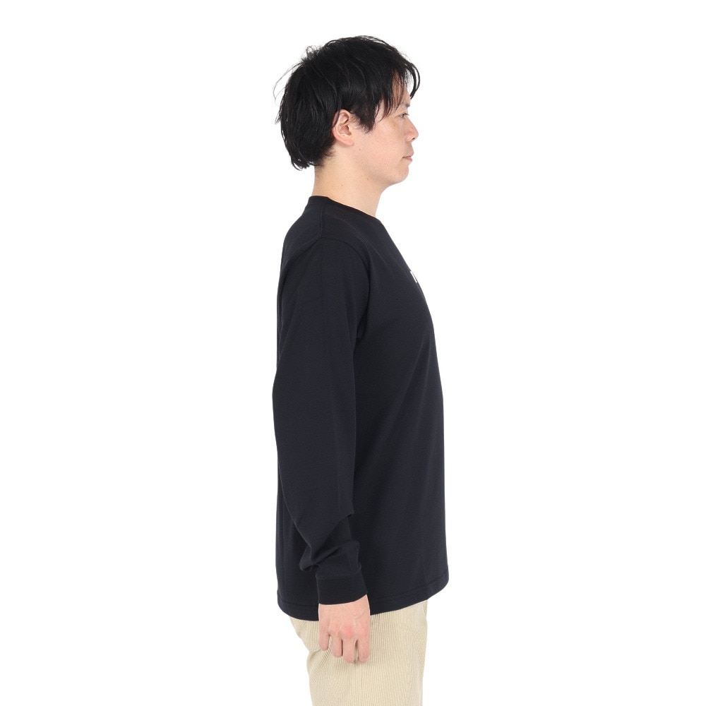 スライド（SLYDE）（メンズ）ロゴ ロングスリーブTシャツ SL24FWM-APP001BLK