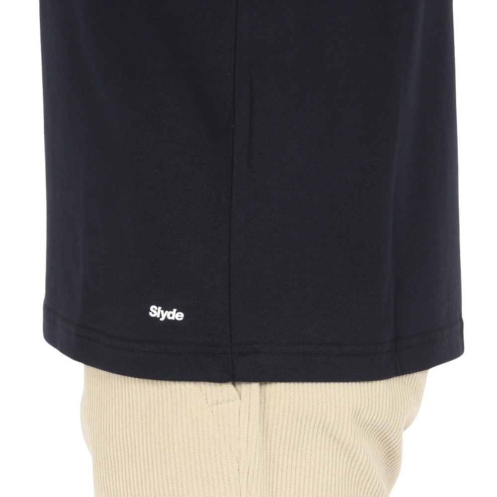スライド（SLYDE）（メンズ）ロゴ ロングスリーブTシャツ SL24FWM-APP001BLK