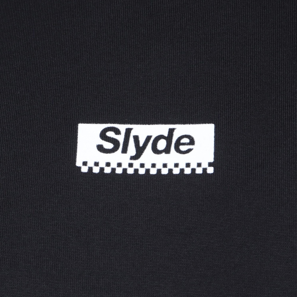 スライド（SLYDE）（メンズ）ロゴ ロングスリーブTシャツ SL24FWM-APP001BLK