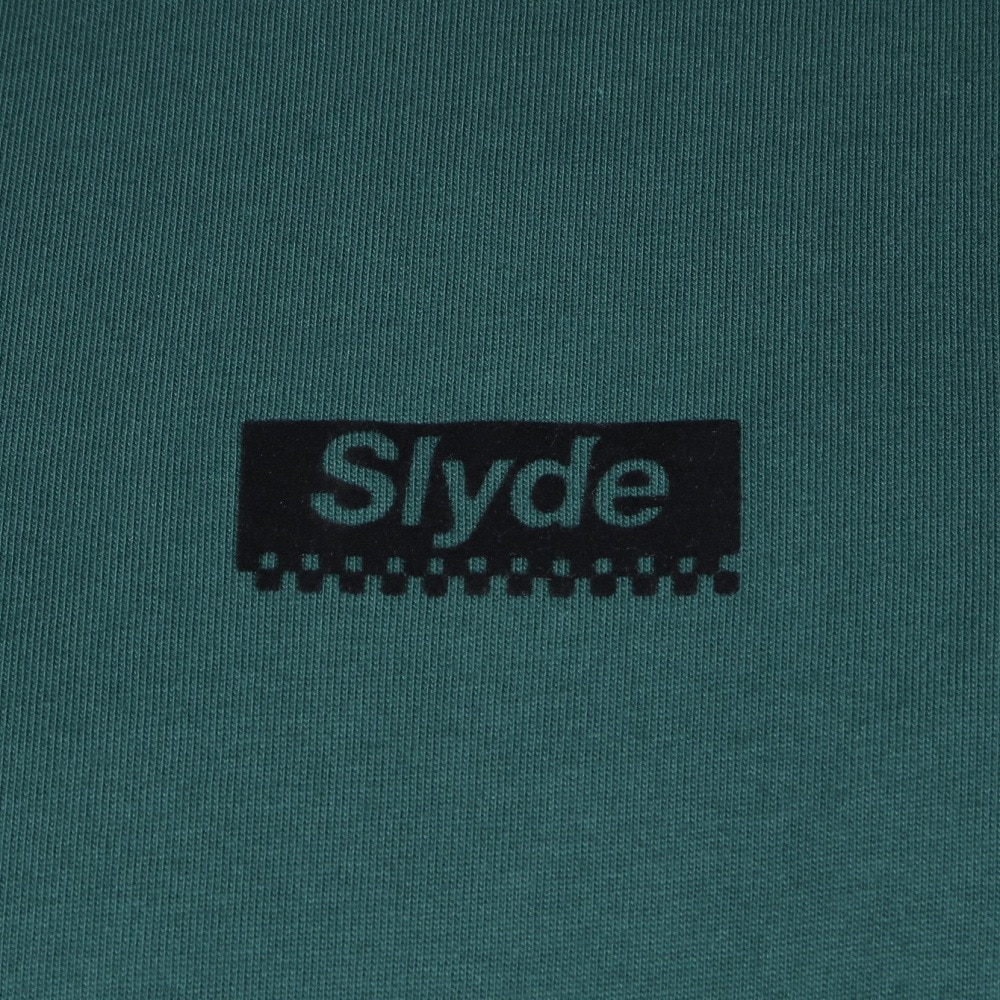 スライド（SLYDE）（メンズ）ロゴ ロングスリーブTシャツ SL24FWM-APP001GRN