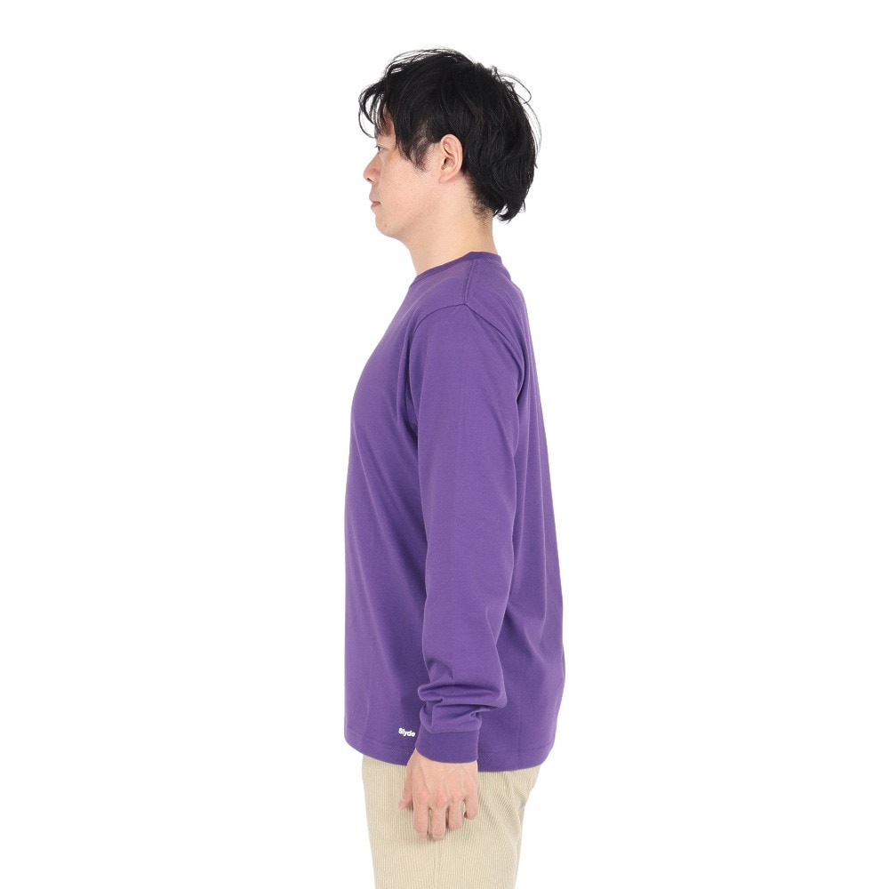スライド（SLYDE）（メンズ）ロゴ ロングスリーブTシャツ SL24FWM-APP001PUL