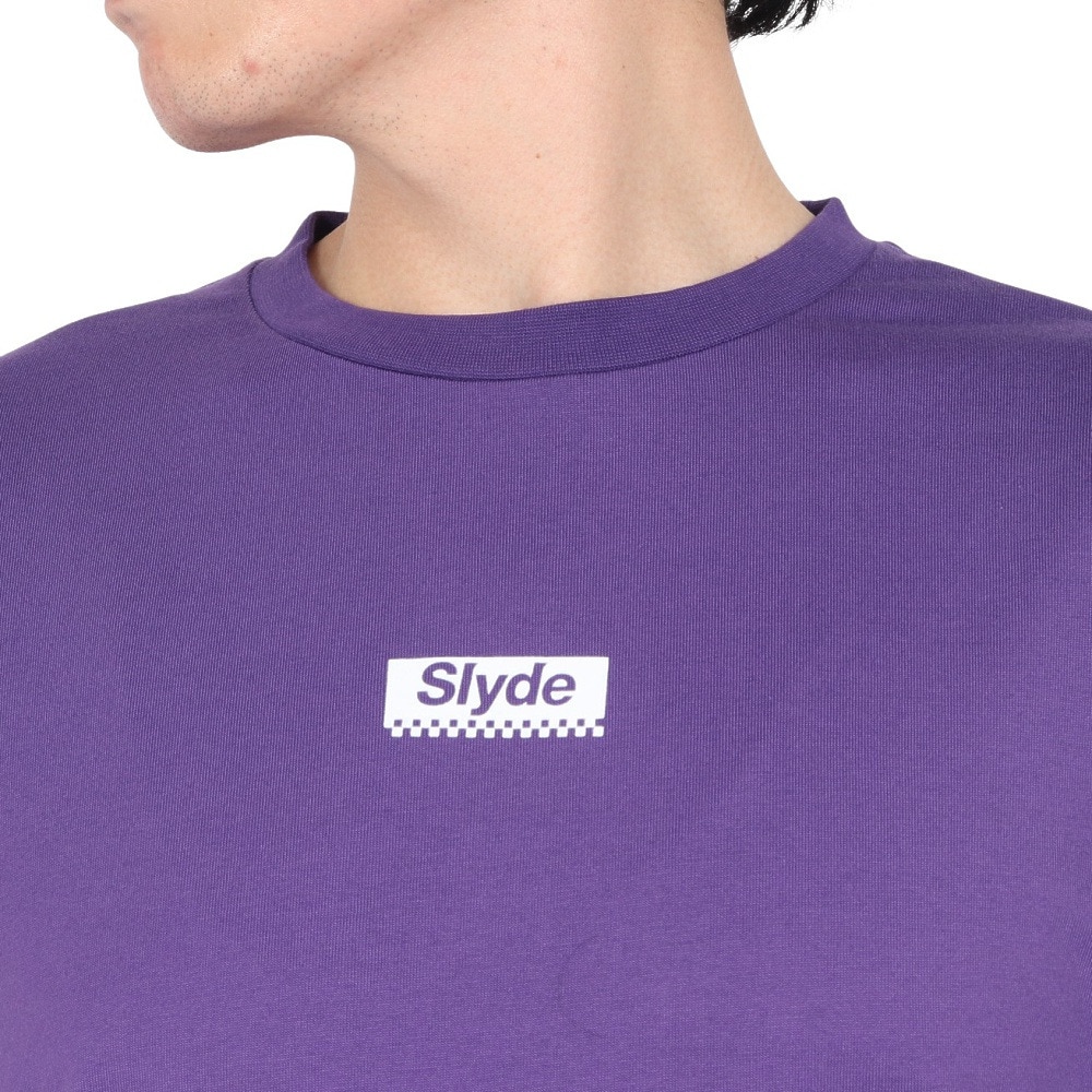 スライド（SLYDE）（メンズ）ロゴ ロングスリーブTシャツ SL24FWM-APP001PUL