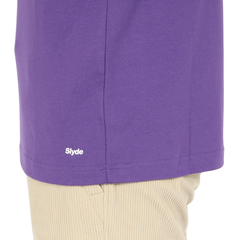 スライド（SLYDE）（メンズ）ロゴ ロングスリーブTシャツ SL24FWM-APP001PUL