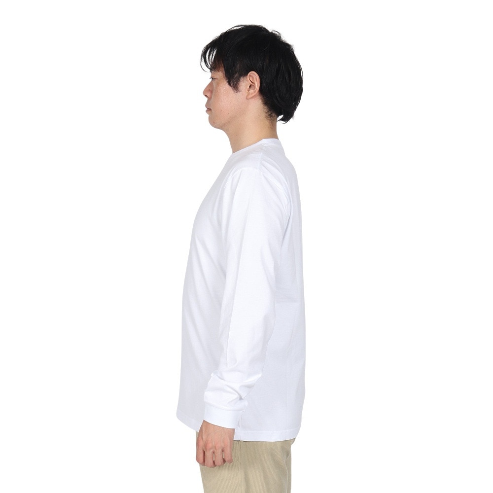 スライド（SLYDE）（メンズ）ロゴ ロングスリーブTシャツ SL24FWM-APP001WHT