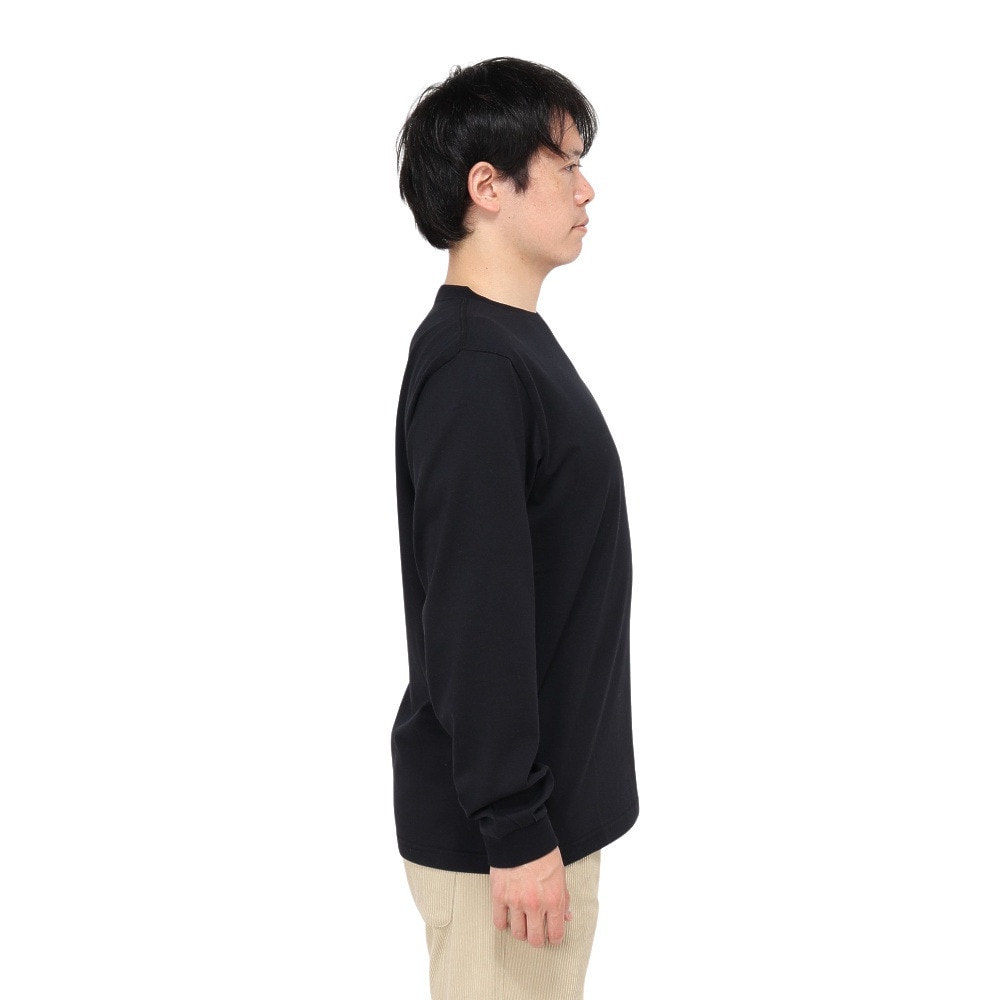 スライド（SLYDE）（メンズ）ロゴ ロングスリーブTシャツ SL24FWM-APP002BLK