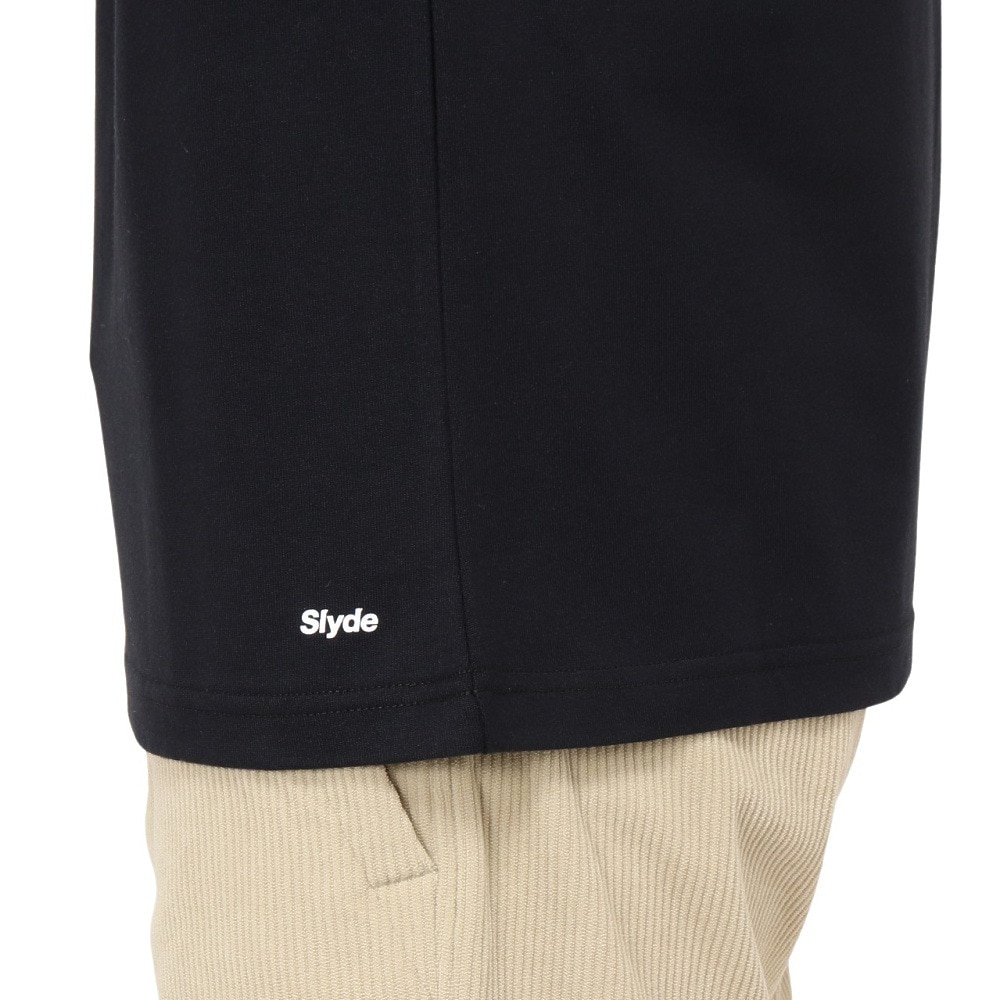 スライド（SLYDE）（メンズ）ロゴ ロングスリーブTシャツ SL24FWM-APP002BLK