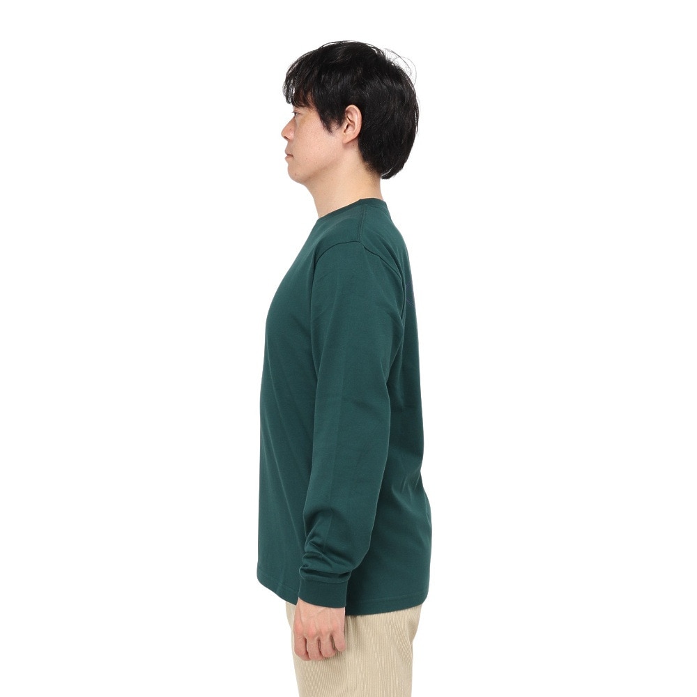 スライド（SLYDE）（メンズ）ロゴ ロングスリーブTシャツ SL24FWM-APP002GRN