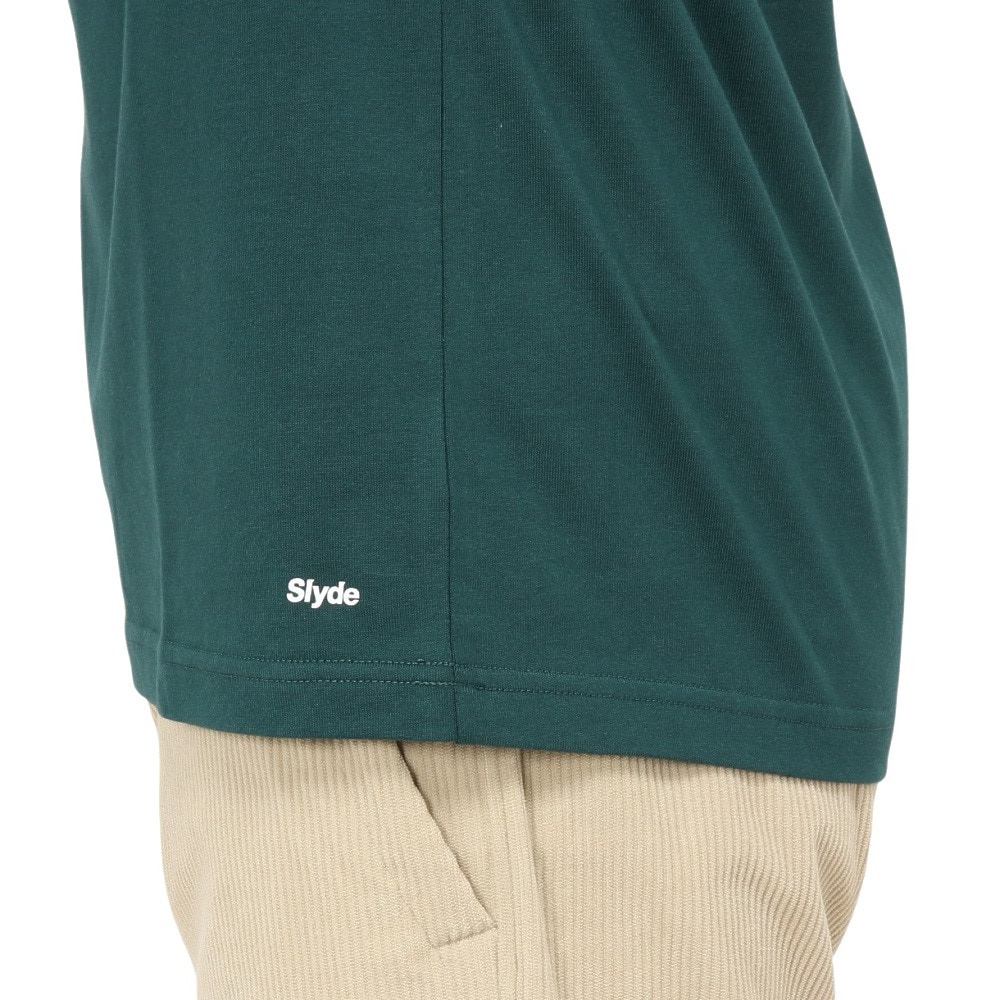 スライド（SLYDE）（メンズ）ロゴ ロングスリーブTシャツ SL24FWM-APP002GRN