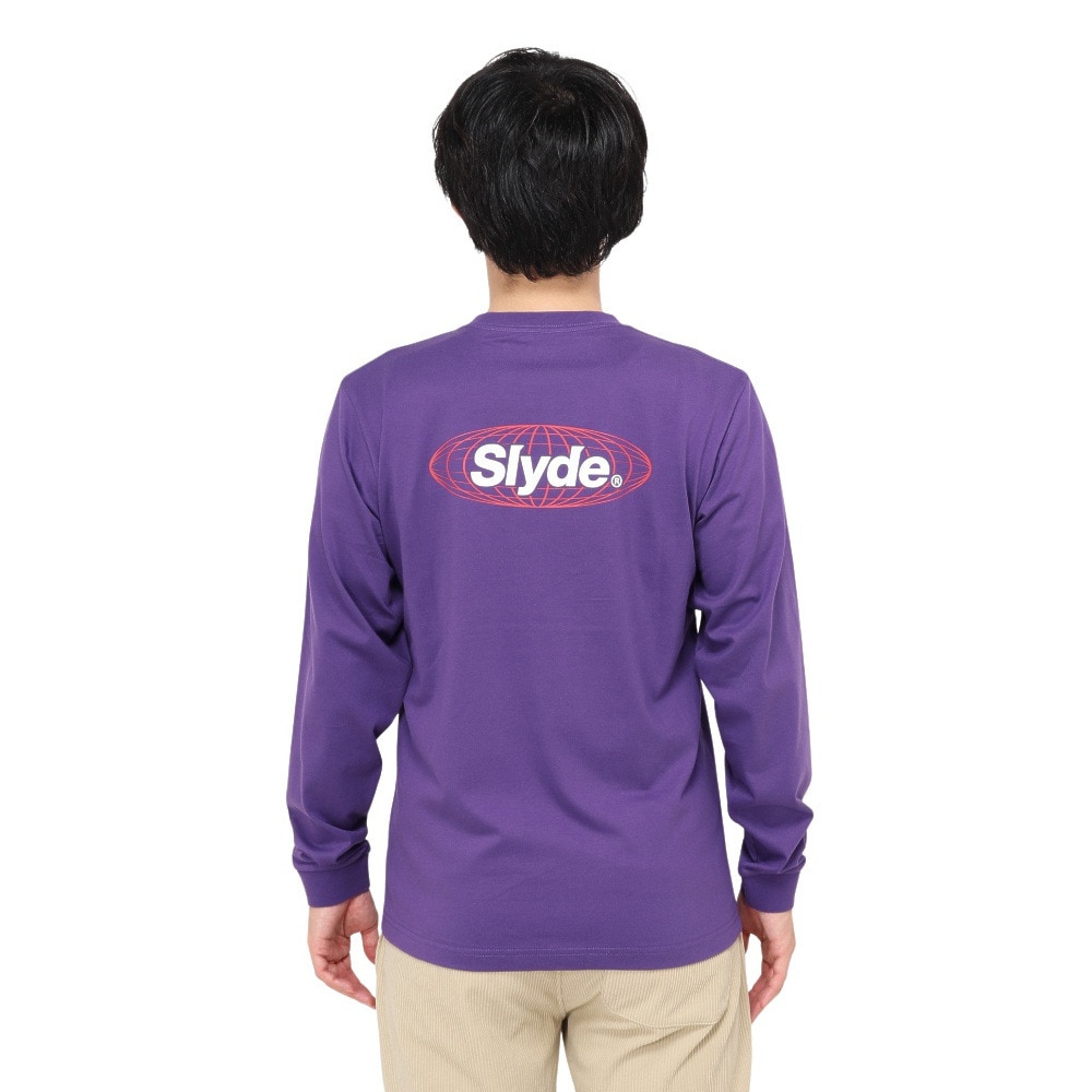 スライド（SLYDE）（メンズ）ロゴ ロングスリーブTシャツ