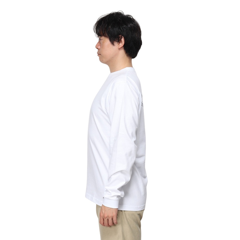 スライド（SLYDE）（メンズ）ロゴ ロングスリーブTシャツ SL24FWM-APP002WHT