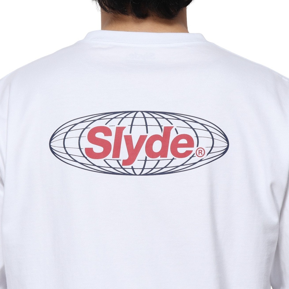スライド（SLYDE）（メンズ）ロゴ ロングスリーブTシャツ