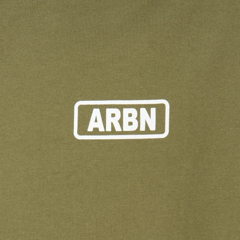 エアボーン（ARBN）（メンズ）ロゴ ロングスリーブTシャツ AB2024FWM-APP001OLV