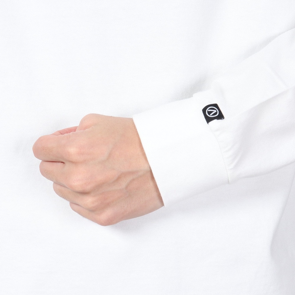 エアボーン（ARBN）（メンズ）LOGO 長袖Tシャツ AB2024FWM-APP001WHT