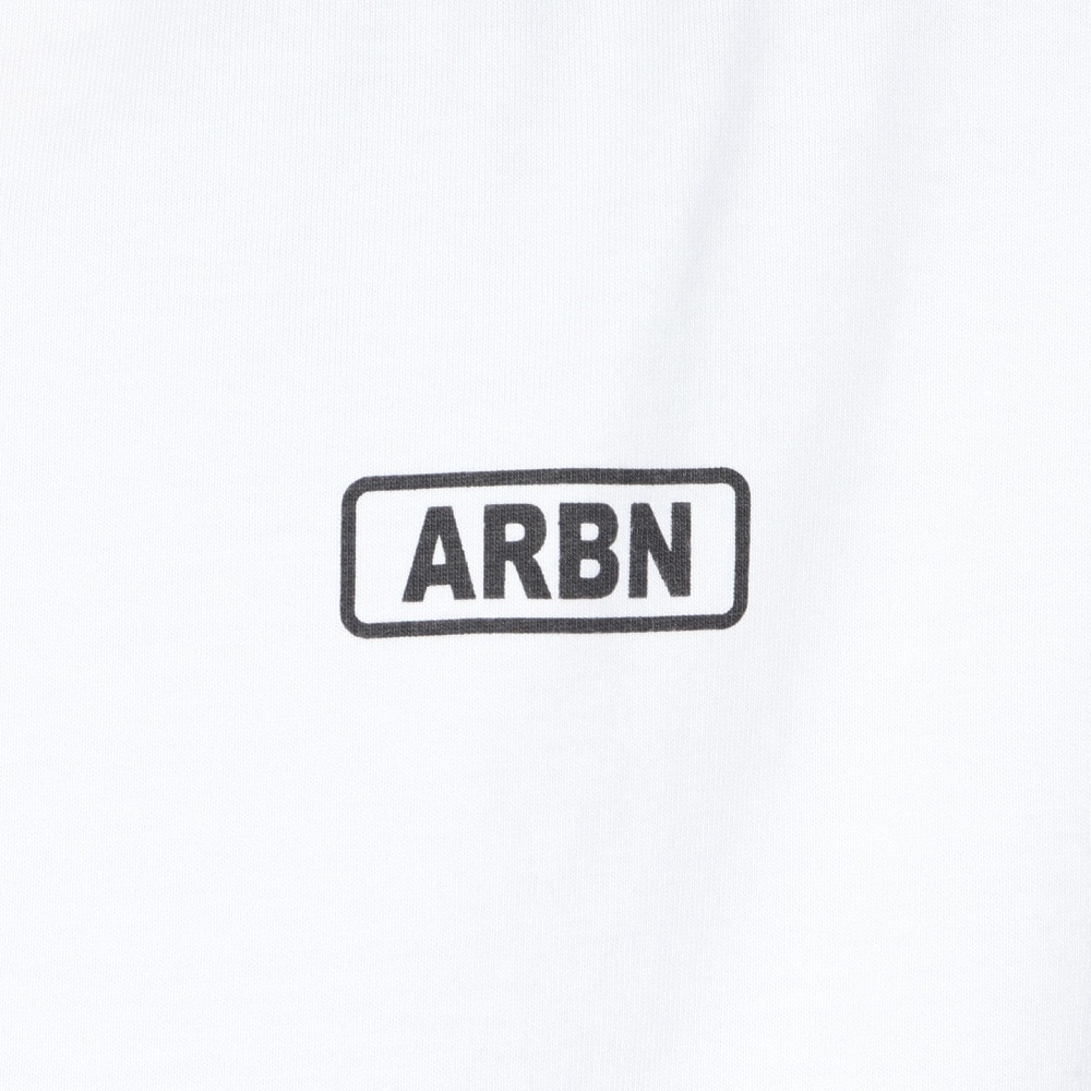 エアボーン（ARBN）（メンズ）LOGO 長袖Tシャツ AB2024FWM-APP001WHT