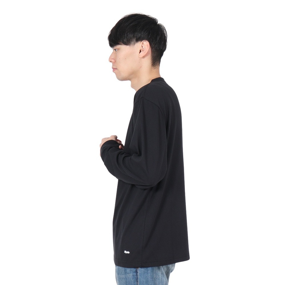 スライド（SLYDE）（メンズ）ロングスリーブTシャツ SL24FWM-APP010BLK