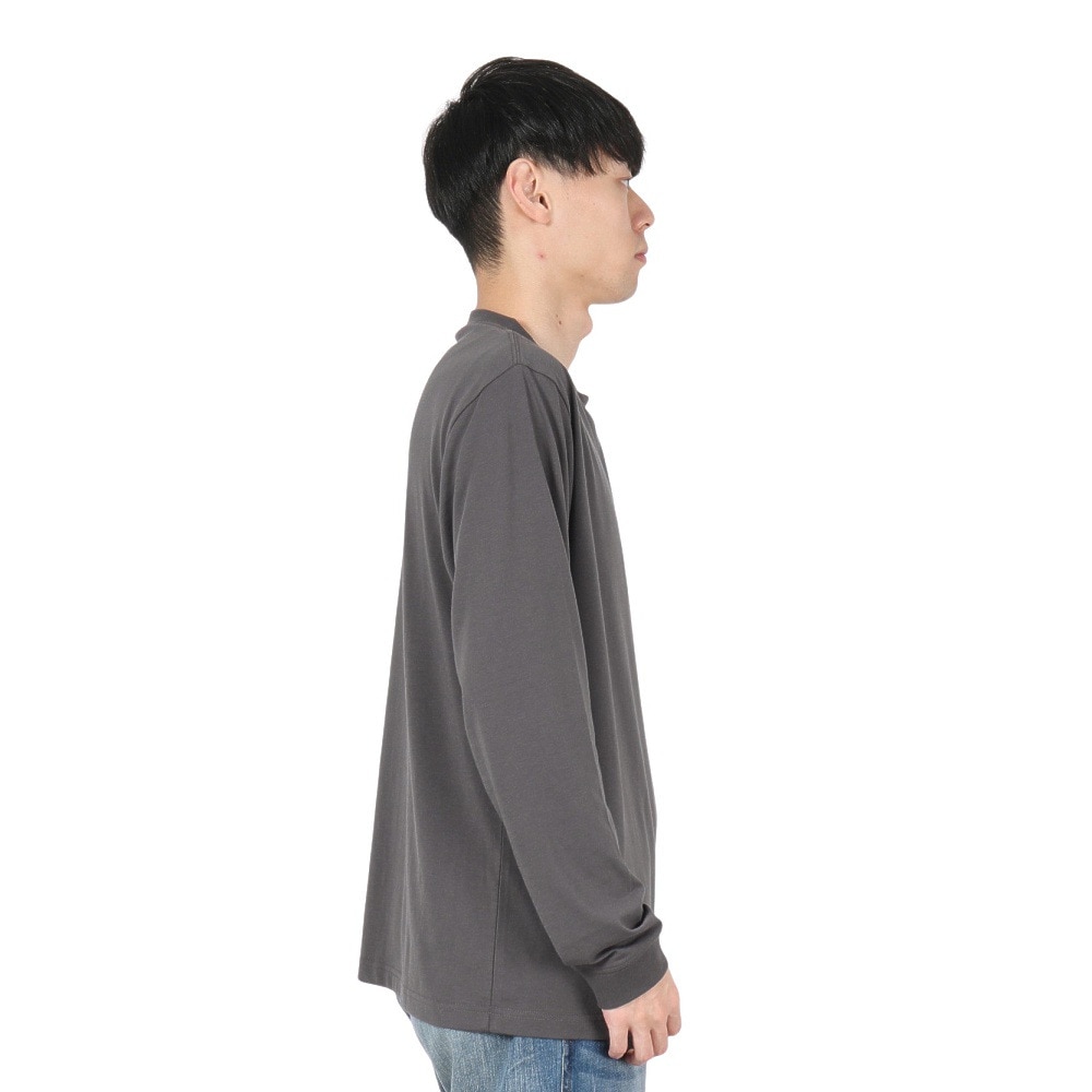 スライド（SLYDE）（メンズ）長袖Tシャツ SL24FWM-APP010C.GRY