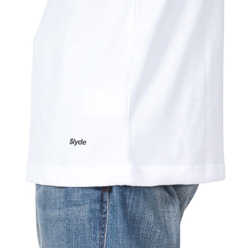 スライド（SLYDE）（メンズ）ロングスリーブTシャツ SL24FWM-APP010WHT