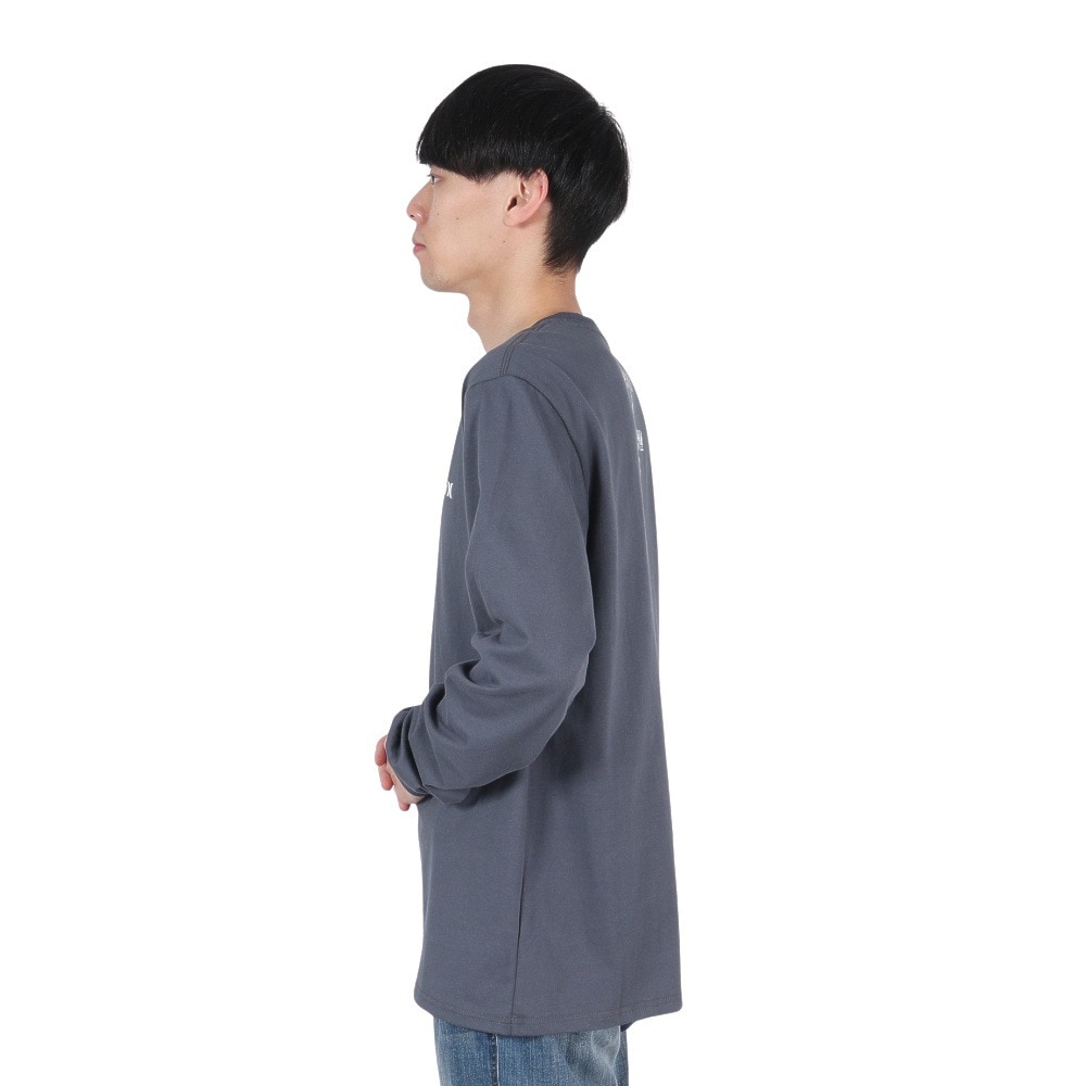 ハーレー（HURLEY）（メンズ）TRIBAL LOGL ロングスリーブTシャツ 24XBMCLS030-NVGY