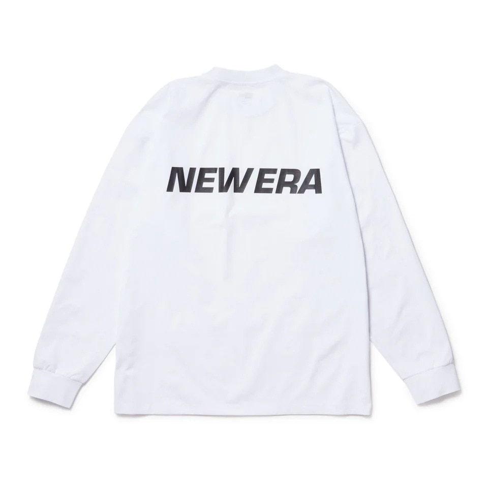 ニューエラ（NEW ERA）（メンズ、レディース）長袖 ユーティリティー オーバーサイズド Tシャツ Wordmark 14391967