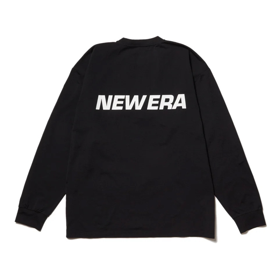 ニューエラ（NEW ERA）（メンズ、レディース）長袖 ユーティリティー オーバーサイズド Tシャツ Wordmark 14391969