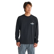 (メンズ)TYPED OUT 長袖Tシャツ 25SPQLT251002BLK