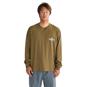 (メンズ)TYPED OUT 長袖Tシャツ 25SPQLT251002OLV