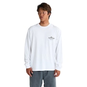 (メンズ)TYPED OUT 長袖Tシャツ 25SPQLT251002WHT