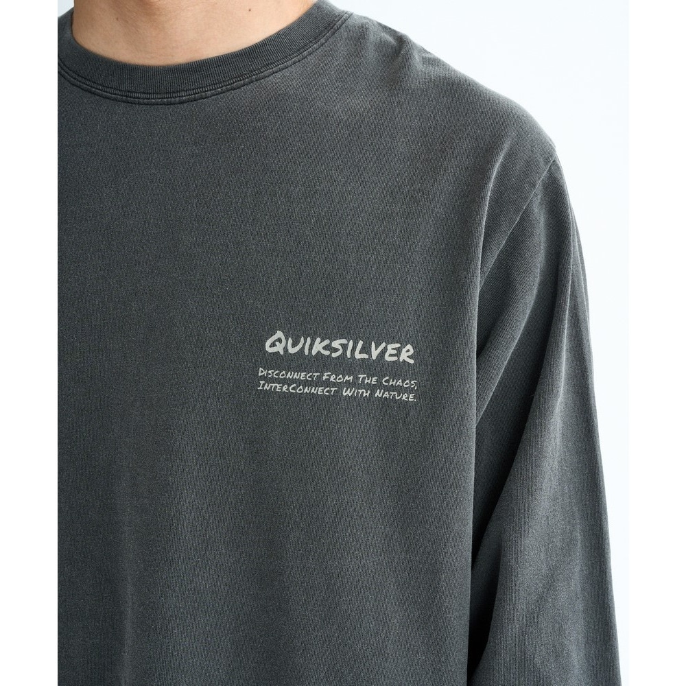 クイックシルバー（Quiksilver）（メンズ）PG HAND DRAWN 長袖Tシャツ 25FWQLT254002BLK