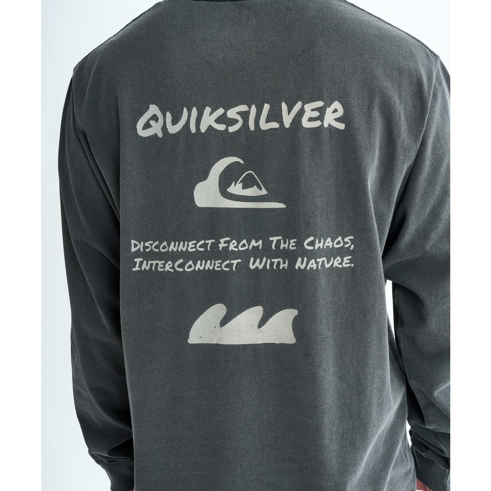 クイックシルバー（Quiksilver）（メンズ）PG HAND DRAWN 長袖Tシャツ 25FWQLT254002BLK