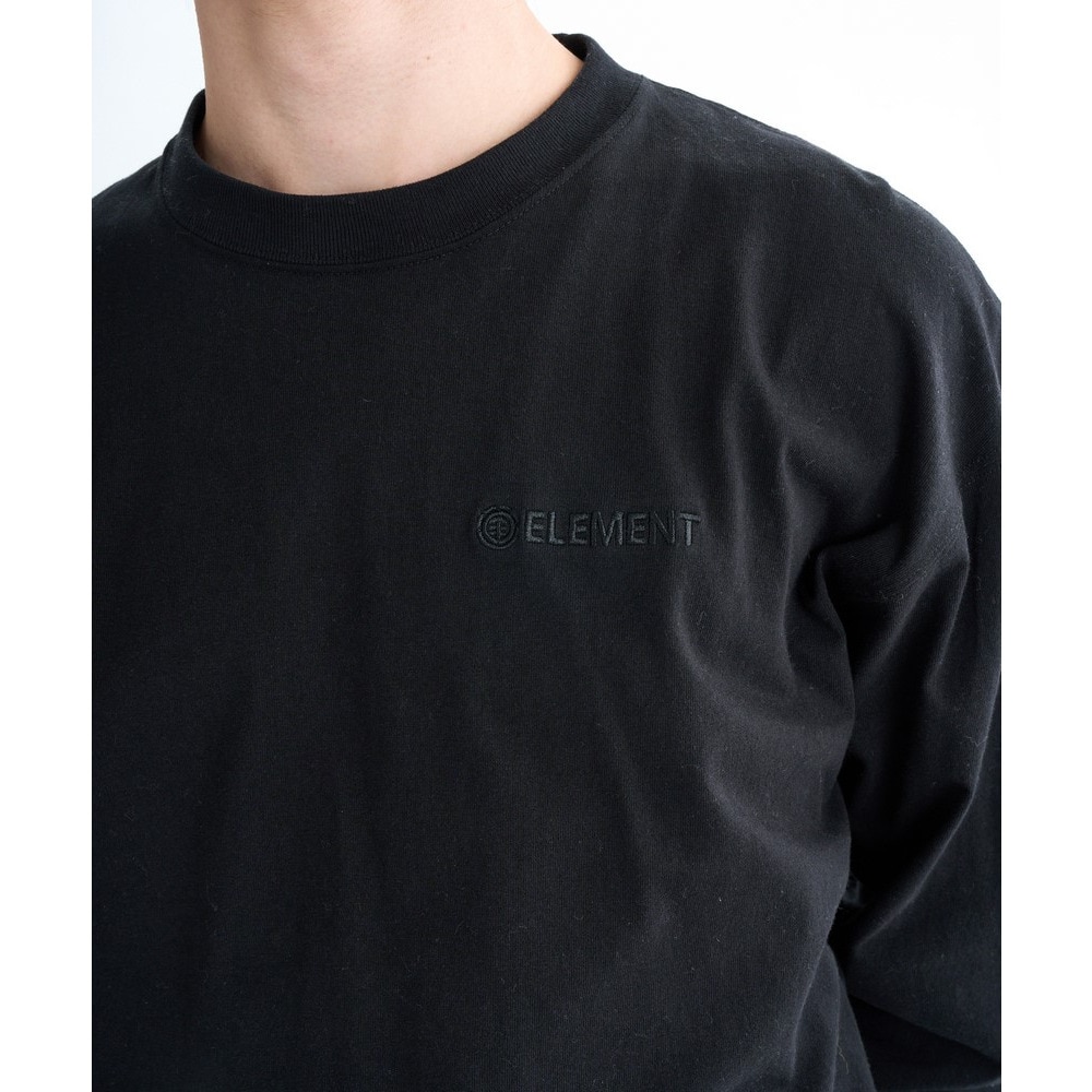 エレメント（ELEMENT）（メンズ）LOGO 長袖トップス BF022050 FBK