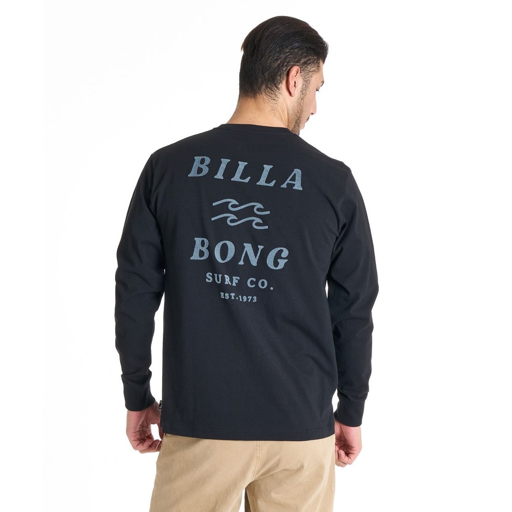 ビラボン（BILLABONG）（メンズ）ONE TIME 長袖Tシャツ BF012050 BLK
