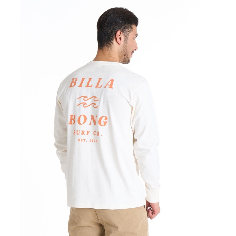 ビラボン（BILLABONG）（メンズ）ONE TIME 長袖Tシャツ BF012050 CRM