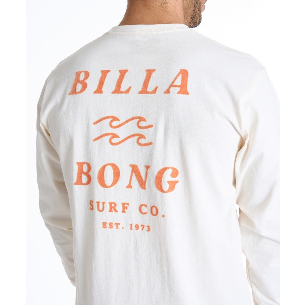 ビラボン（BILLABONG）（メンズ）ONE TIME 長袖Tシャツ BF012050 CRM