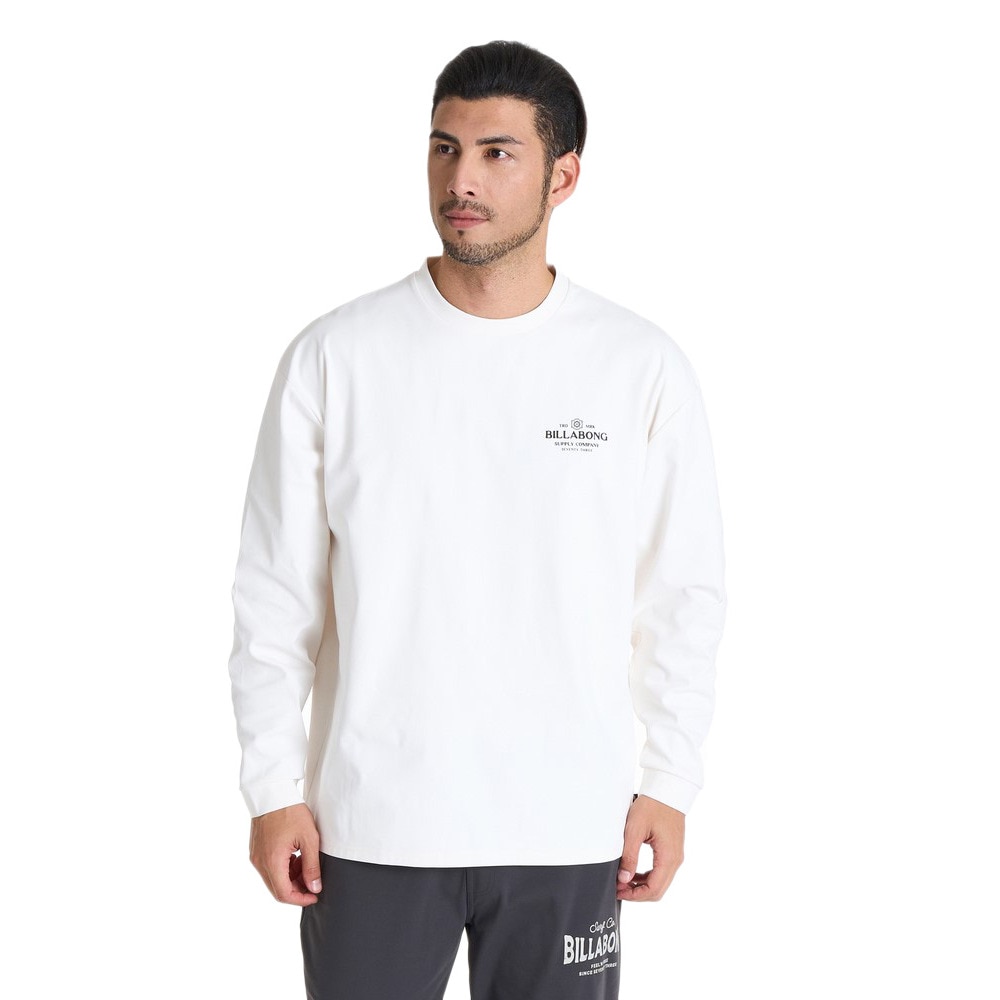 ビラボン（BILLABONG）（メンズ）WARM SOFTTY 長袖Tシャツ BF012850 CRM